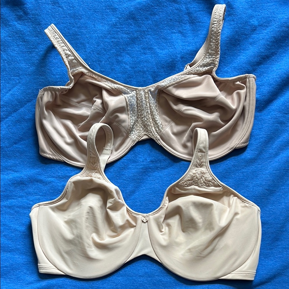Bali Cream Bra with Underwire and Molded Cups 42DD